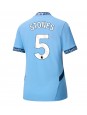 Ženski Nogometna dresi replika Manchester City John Stones #5 Domači 2024-25 Kratek rokav